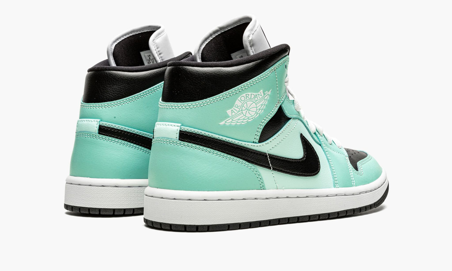 WMNS Air Jordan 1 Mid "Aqua Black"