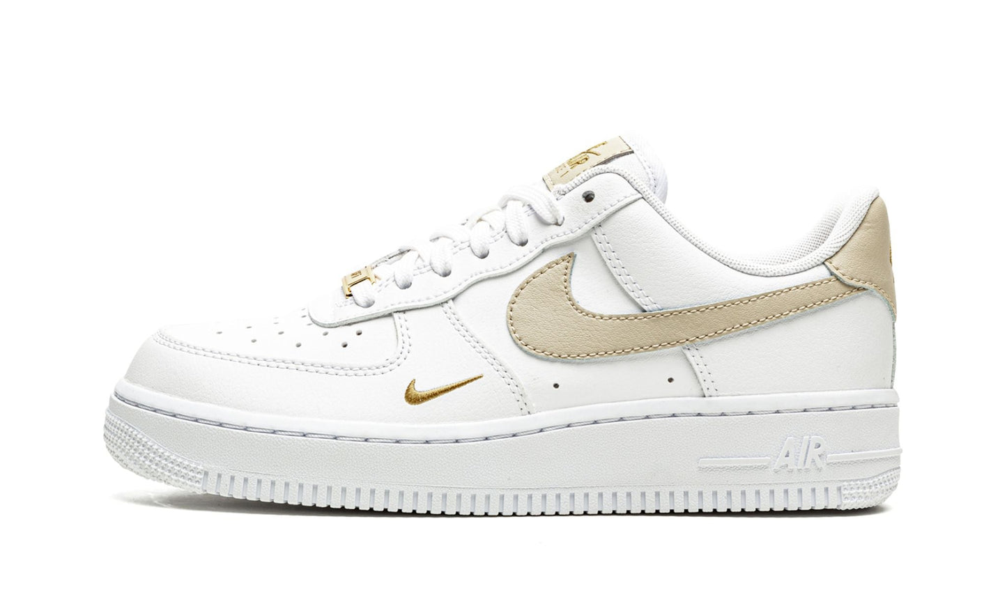 WMNS Air Force 1 Low Essential "Toe Swoosh - White / Rattan"