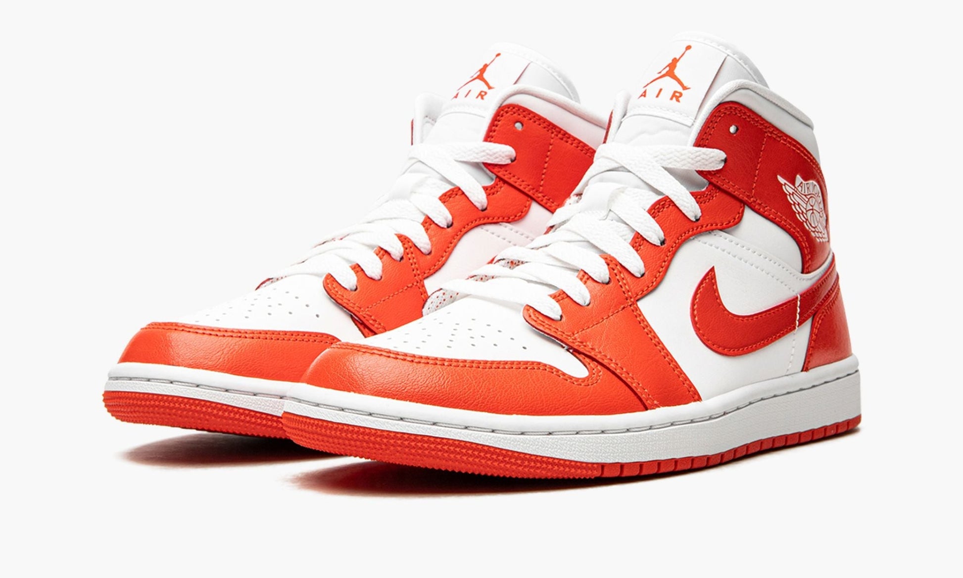 WMNS Air Jordan 1 Mid "Habanero Red"