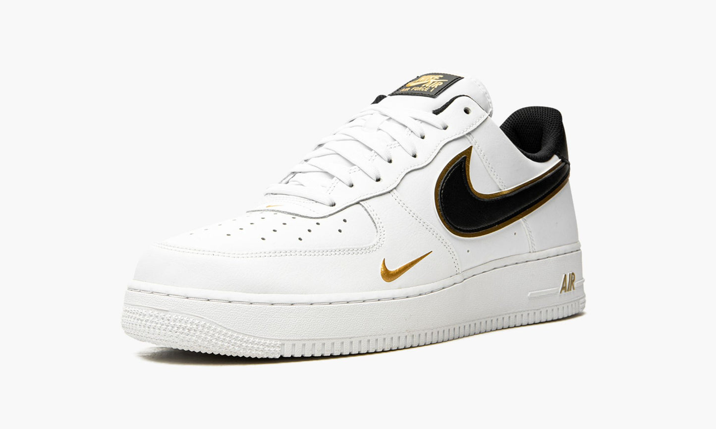 Air Force 1 '07 LV8 "Double Swoosh - White / Black / Gold"