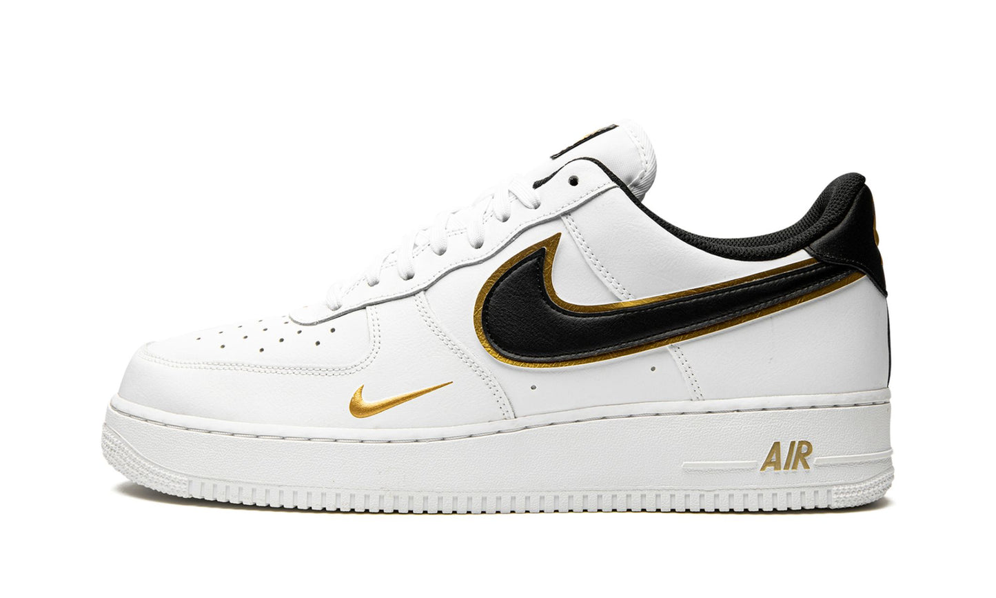 Air Force 1 '07 LV8 "Double Swoosh - White / Black / Gold"