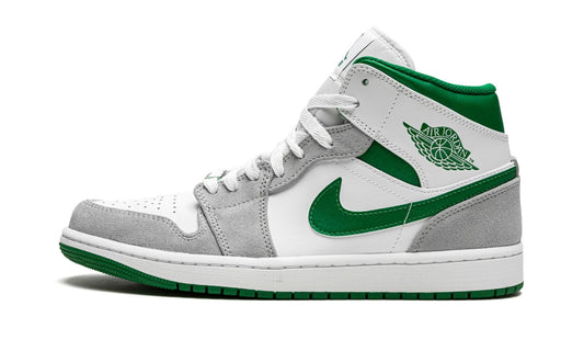 Air Jordan 1 MID SE "Grey / Pine Green / White"