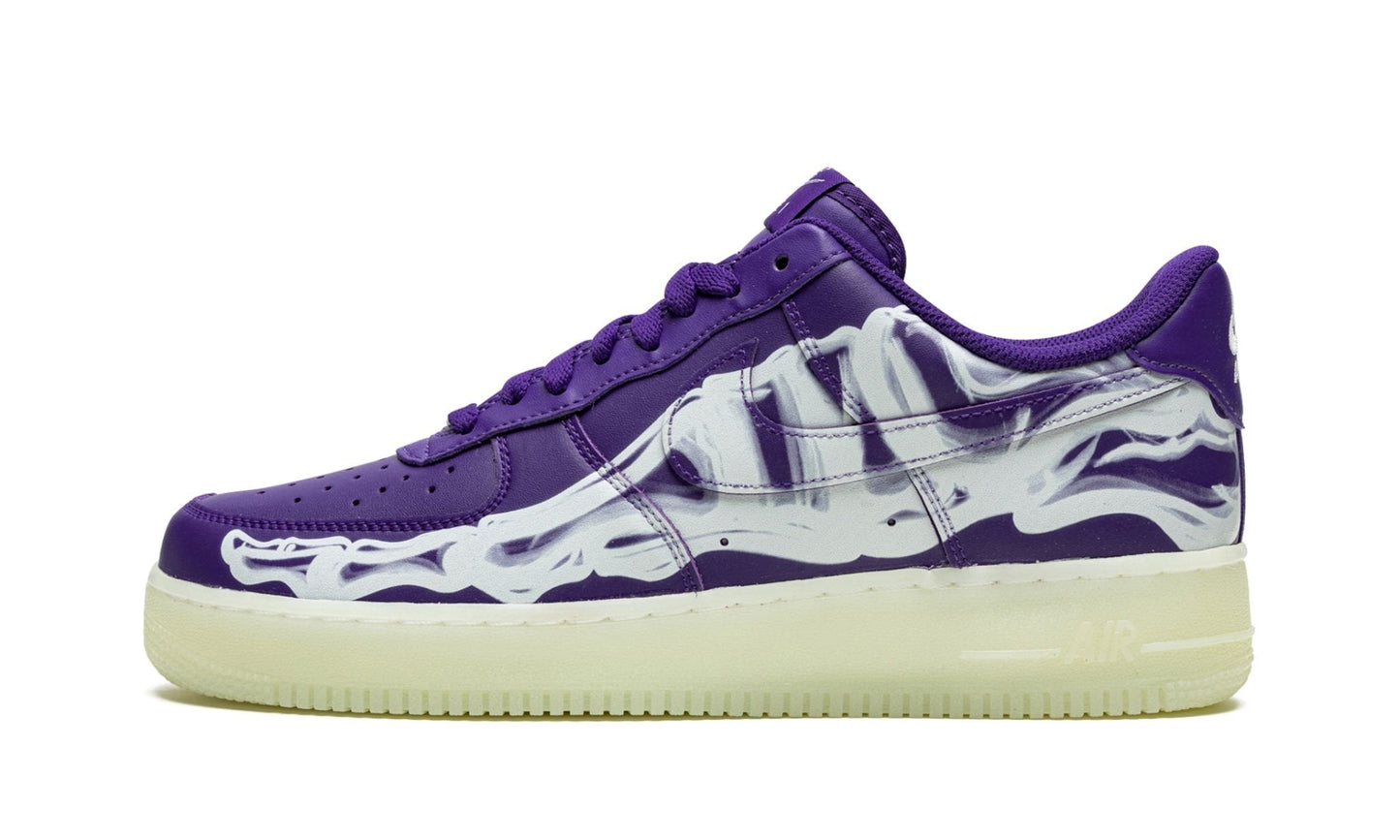 Air Force 1 Low '07 QS "Purple Skeleton Halloween"