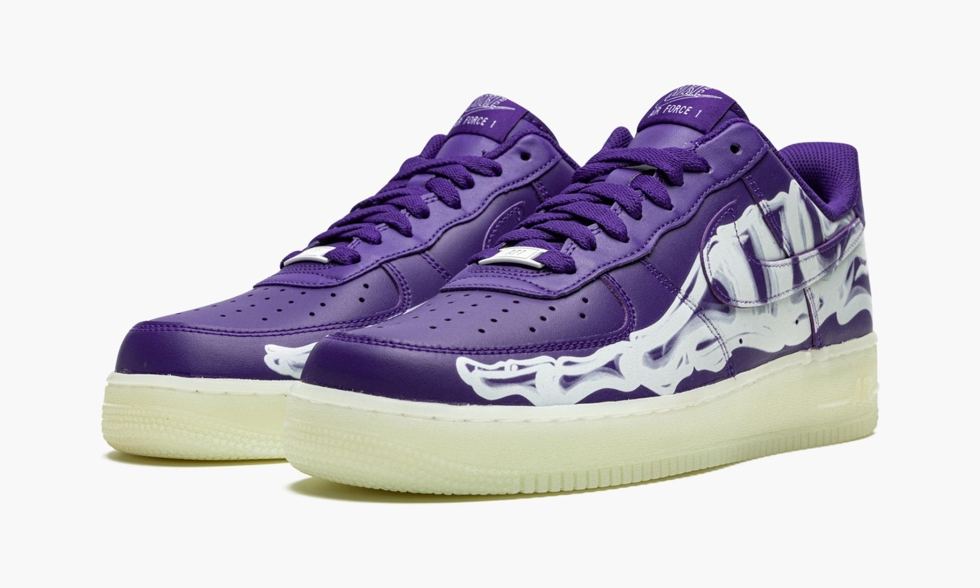 Air Force 1 Low '07 QS "Purple Skeleton Halloween"