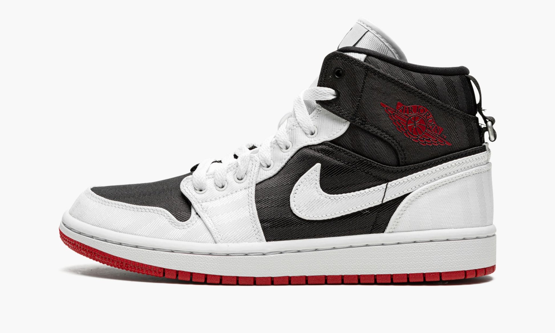 WMNS Air Jordan 1 Mid SE UTL "White / Black / Gym Red"