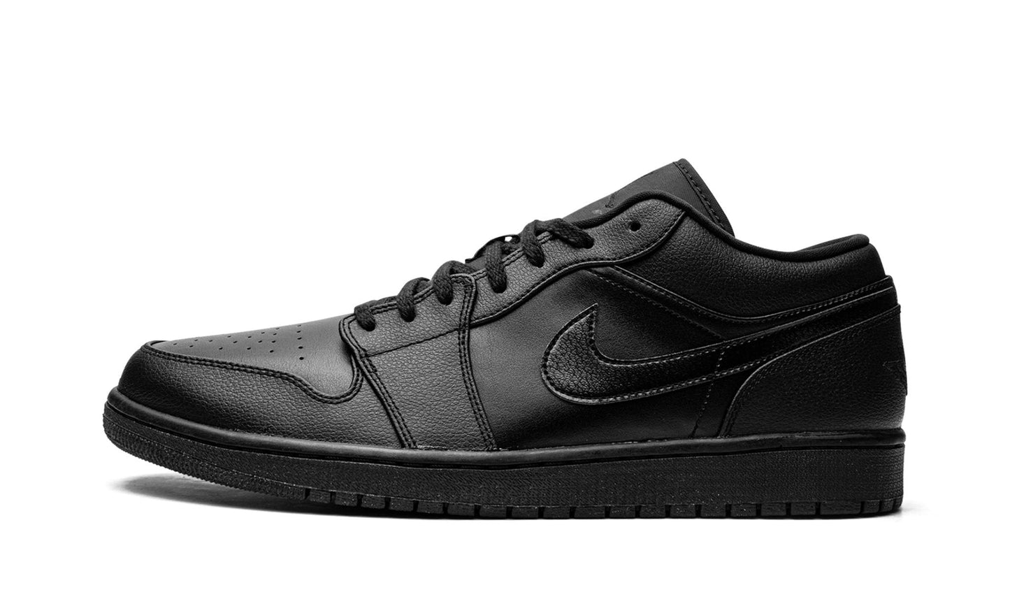 AIR JORDAN 1 LOW "Triple Black"