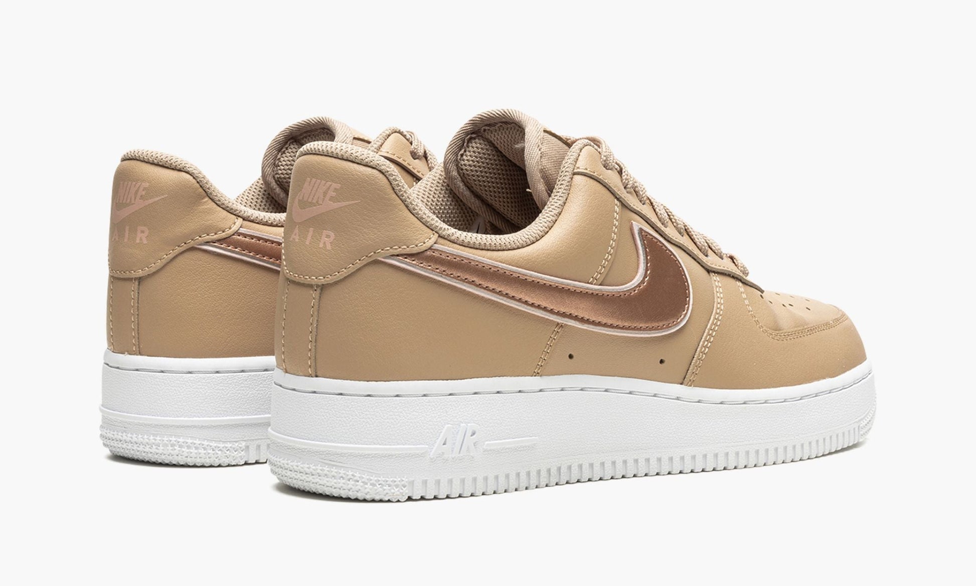 Wmns Air Force 1 '07 ESS "Hemp / Metallic Rose Gold"