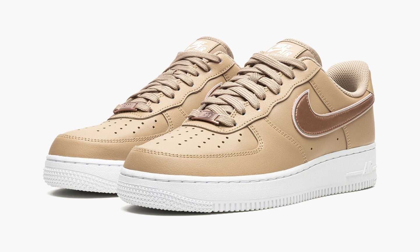 Wmns Air Force 1 '07 ESS "Hemp / Metallic Rose Gold"