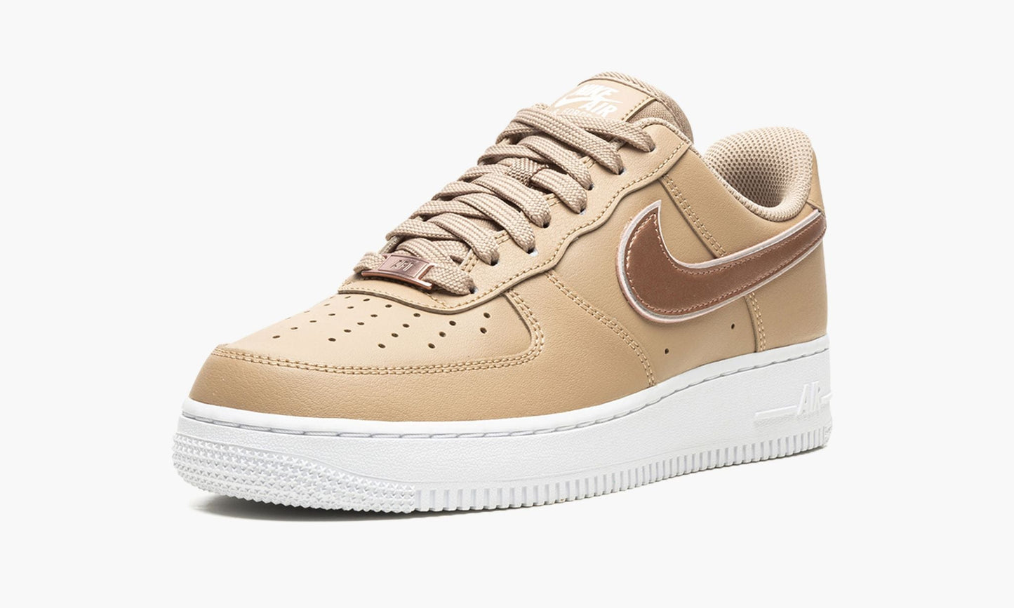 Wmns Air Force 1 '07 ESS "Hemp / Metallic Rose Gold"