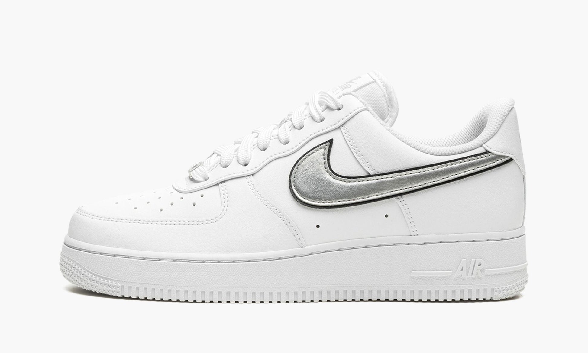 WMNS Air Force 1 Low "White / Metallic Silver"