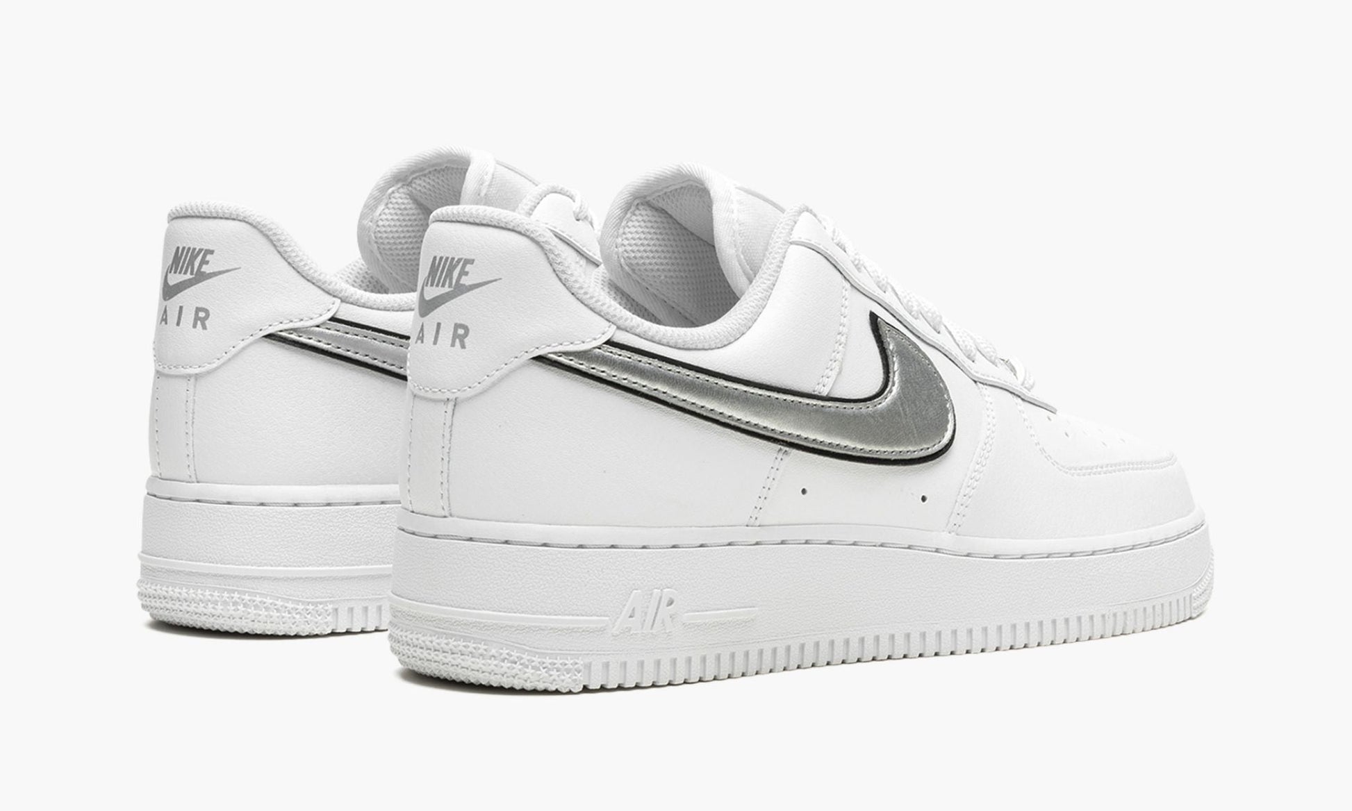 WMNS Air Force 1 Low "White / Metallic Silver"