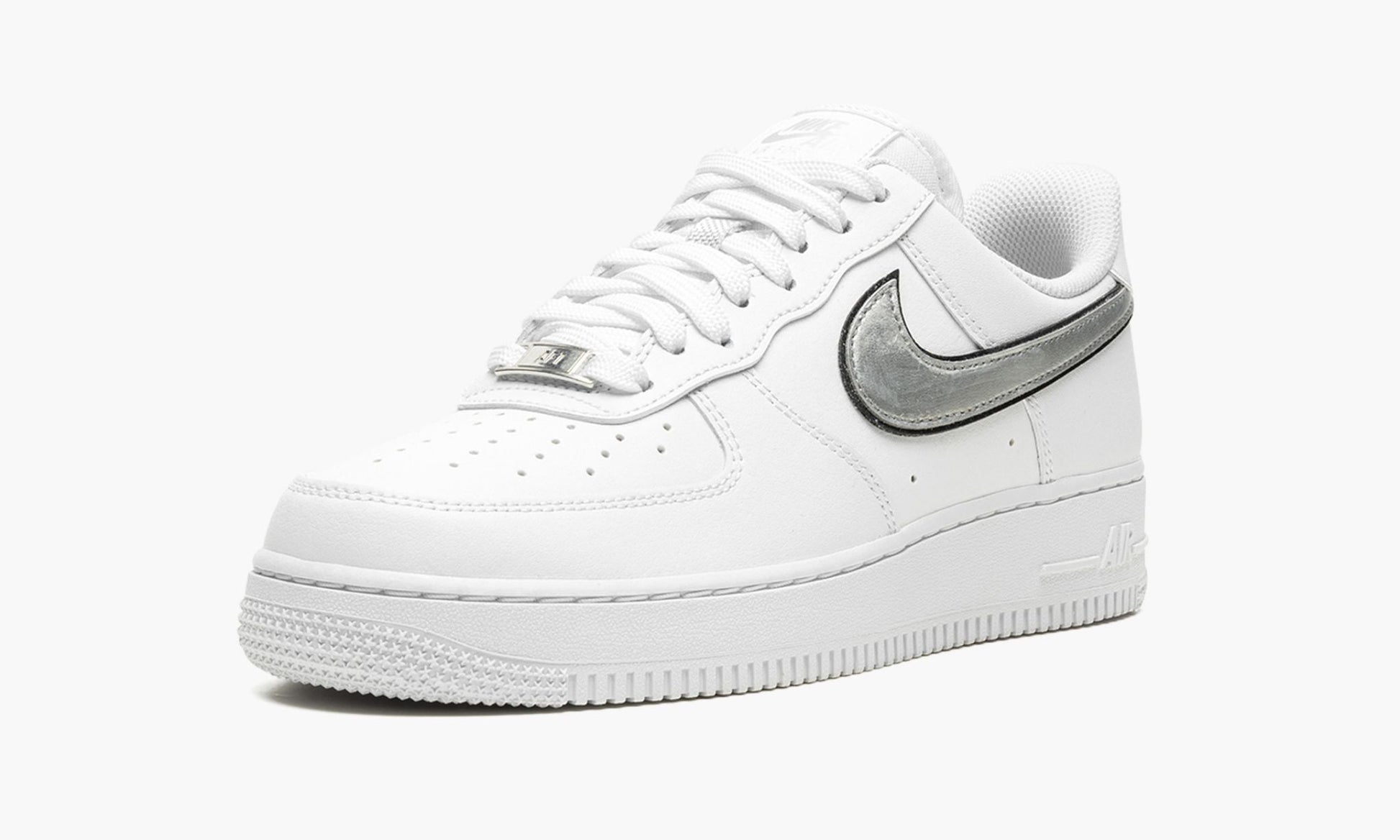 WMNS Air Force 1 Low "White / Metallic Silver"