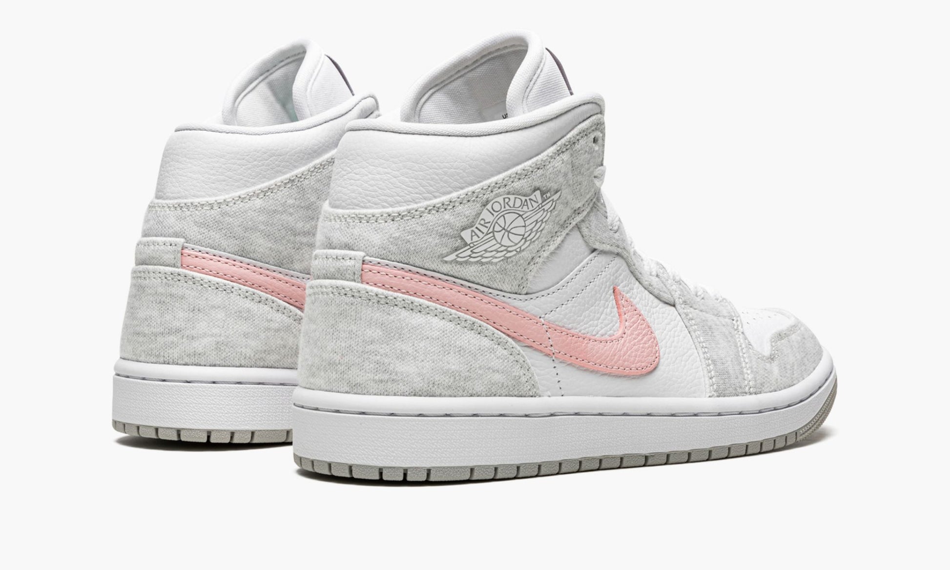 WMNS Air Jordan 1 Mid SE "Heather Grey / Pink"