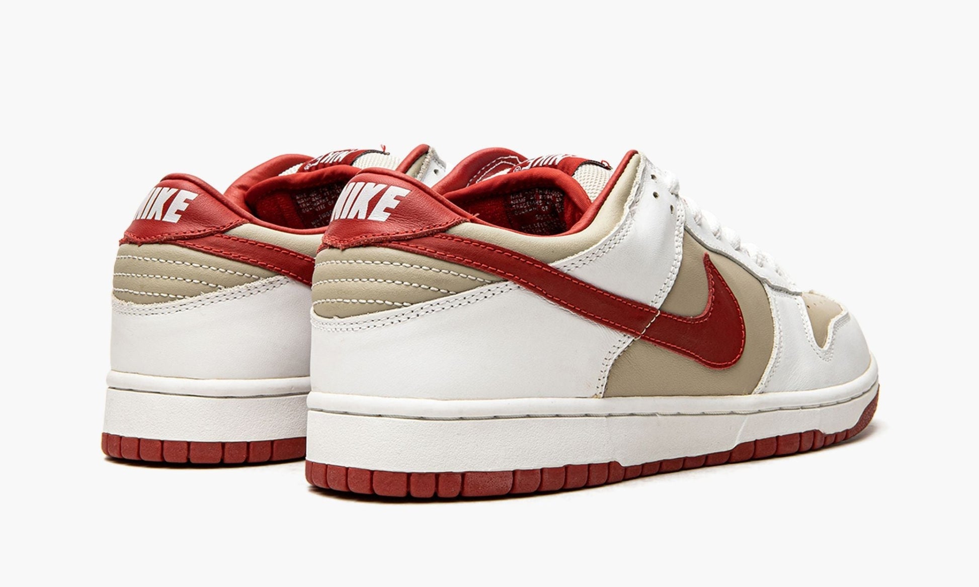 WMNS Dunk Low Pro "Light Stone Varsity Red"