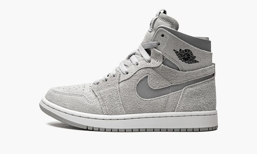 W Jordan 1 Zoom Air CMFT "Grey Fog"