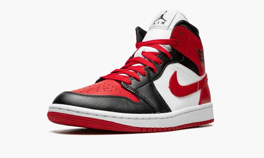 Air Jordan 1 Mid "Bred Toe"