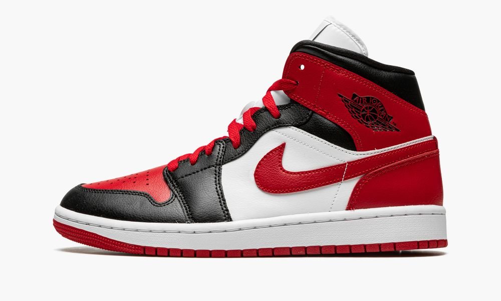 Air Jordan 1 Mid "Bred Toe"