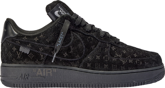 Louis Vuitton x Air Force 1 Low 'Triple Black'