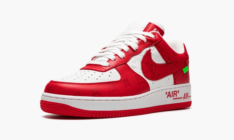 LOUIS VUITTON AIR FORCE 1 LOW "Virgil Abloh - White/Red"